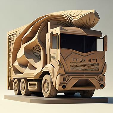 3D model Mitsubishi Fuso Fighter (STL)